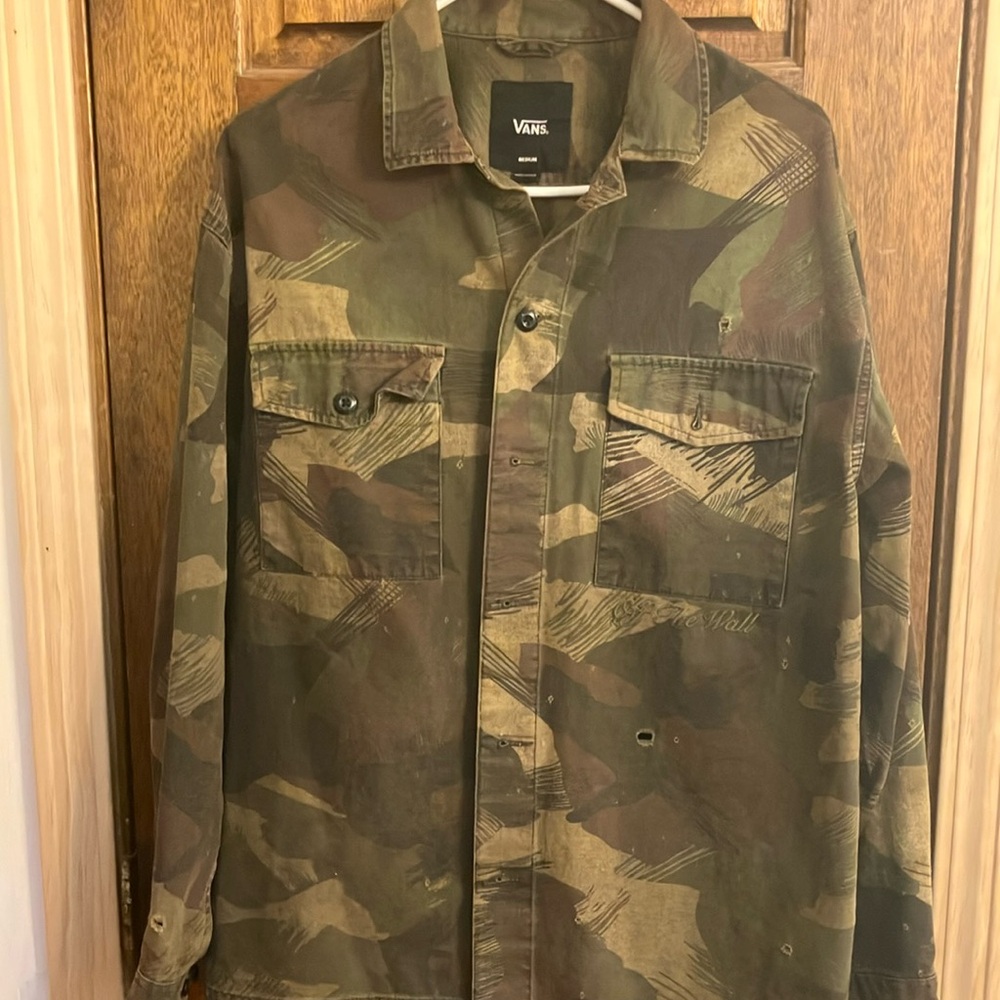 Vans Green and Brown Military